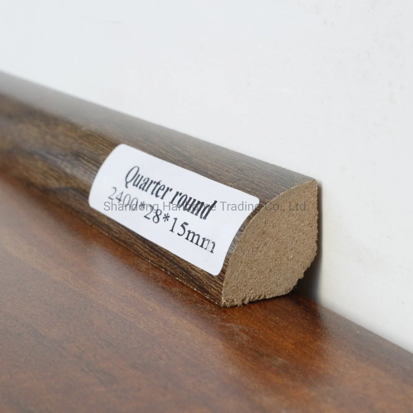 MDF Accessori quarto tondo T-Molding battiscopa laminato profili quarto Rotondo