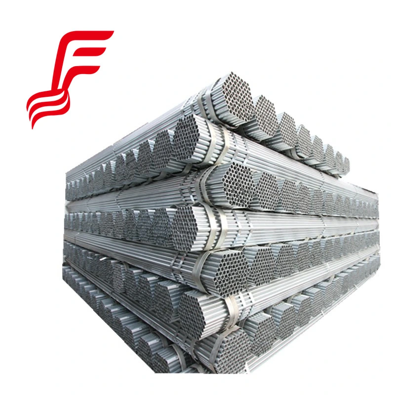 Cina fabbrica Structural 50mm acciaio zincato dolce tubo rotondo