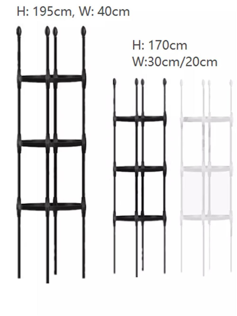 Tipo dritto piante da giardino liana Arrampicata Trellis Fiori esterni metallo Asta di supporto