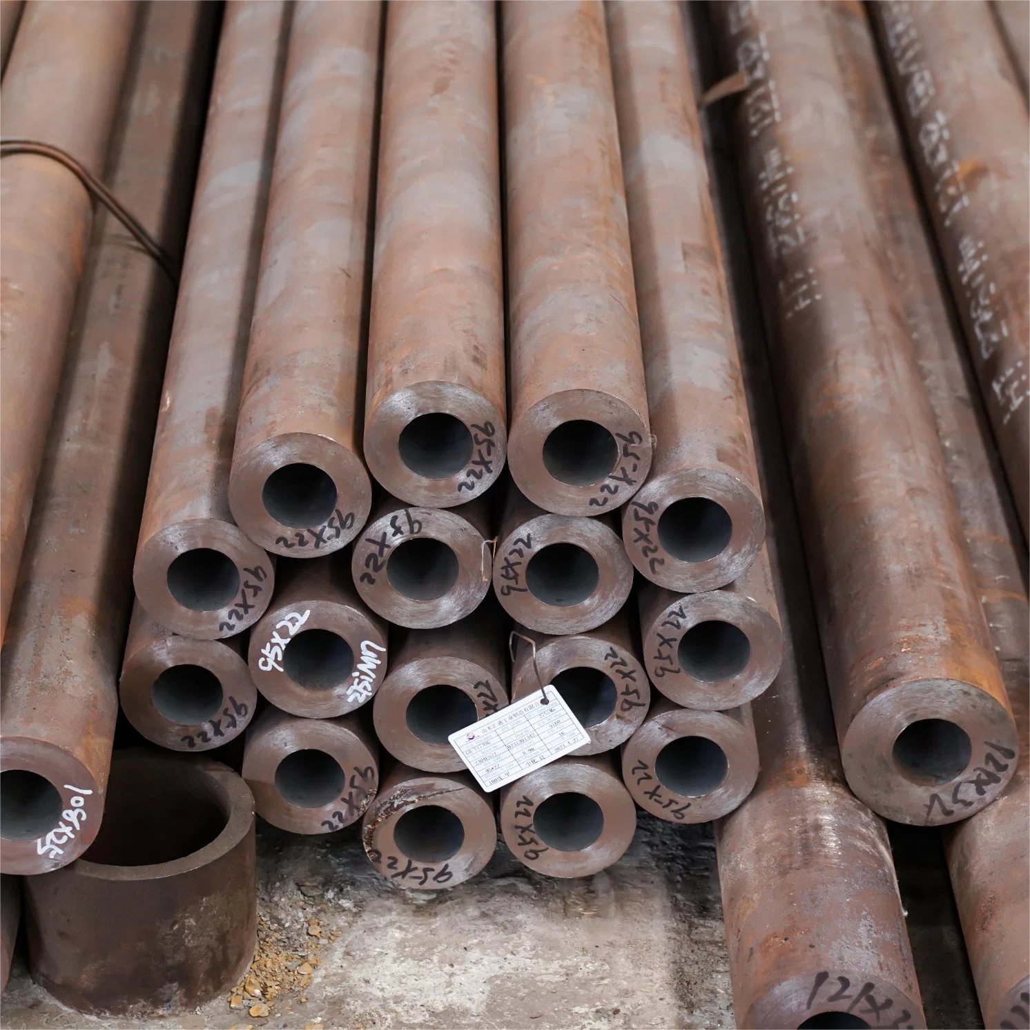 SAE 1010 1020 1035 1045 acciaio al carbonio laminato a freddo senza saldatura Tubo/tubo