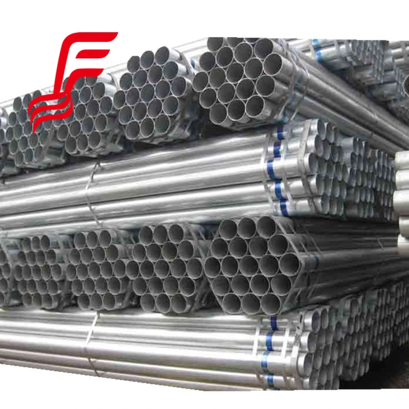 Cina fabbrica Structural 50mm acciaio zincato dolce tubo rotondo