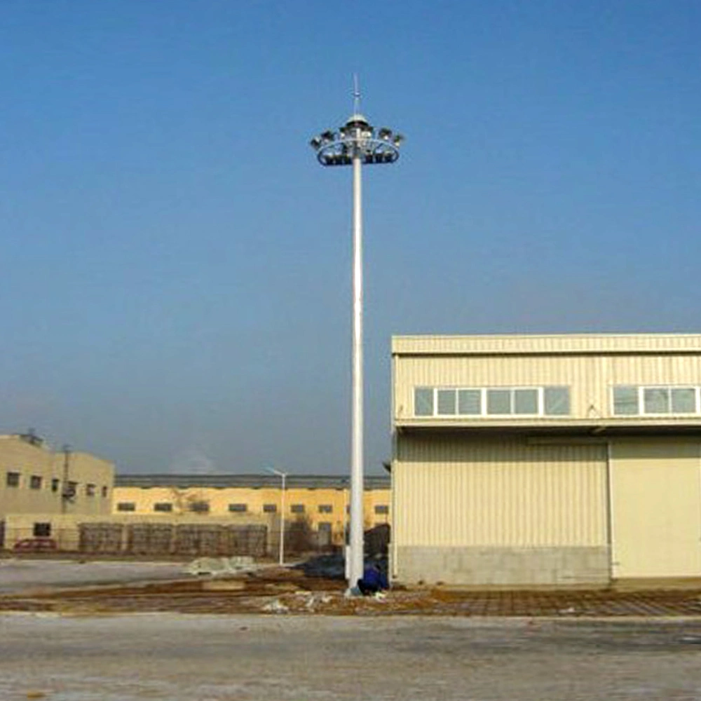 Asta luminosa rotonda/conica poligonale ottagonale Q235 Hot/DIP/galvanizzata ad alto montante