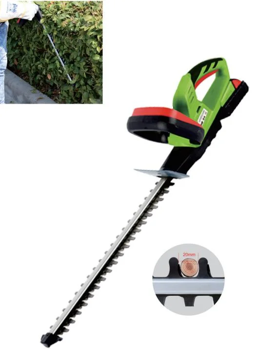Trimmer con bordo cordless da 20 V trimmer leggero con doppio acciaio da 20 pollici Lama