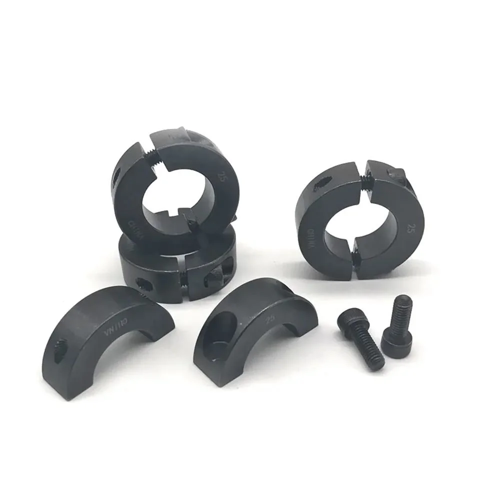 Acciaio placcato in ossido di zinco, acciaio blacked, diametro interno collare doppio albero diviso 16 mm