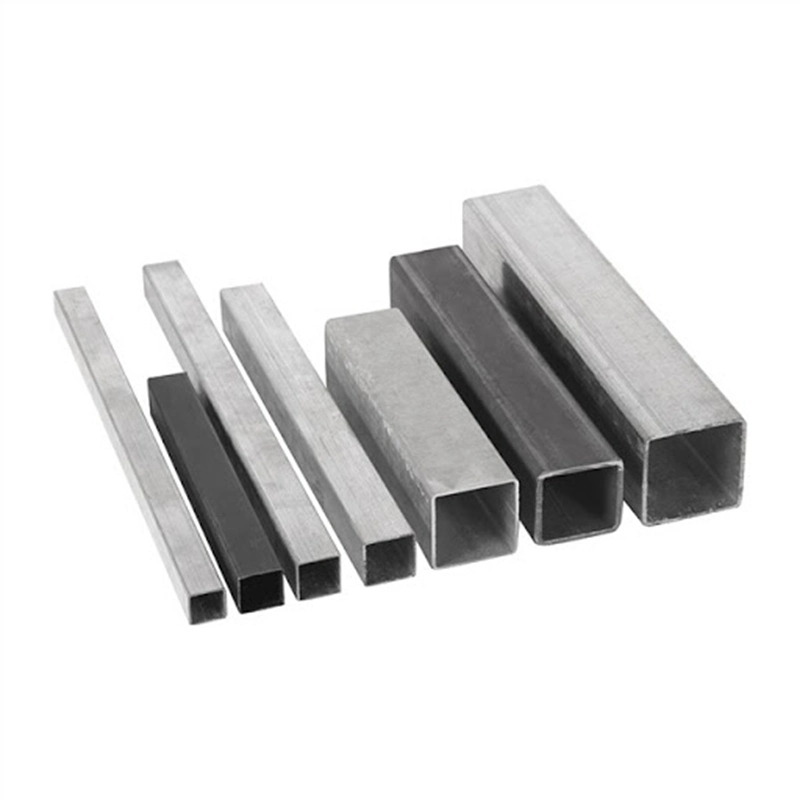 BS 1387 tubo a sezione cava in acciaio dolce 40X40 100X100 Etc ERW tubo in ferro