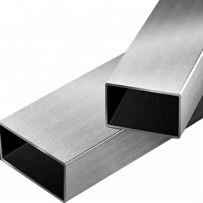 Liange SS 316 316L 304 tubo a scanalatura in acciaio inox quadrato Acciaio cavo rotondo per corrimano da costruzione