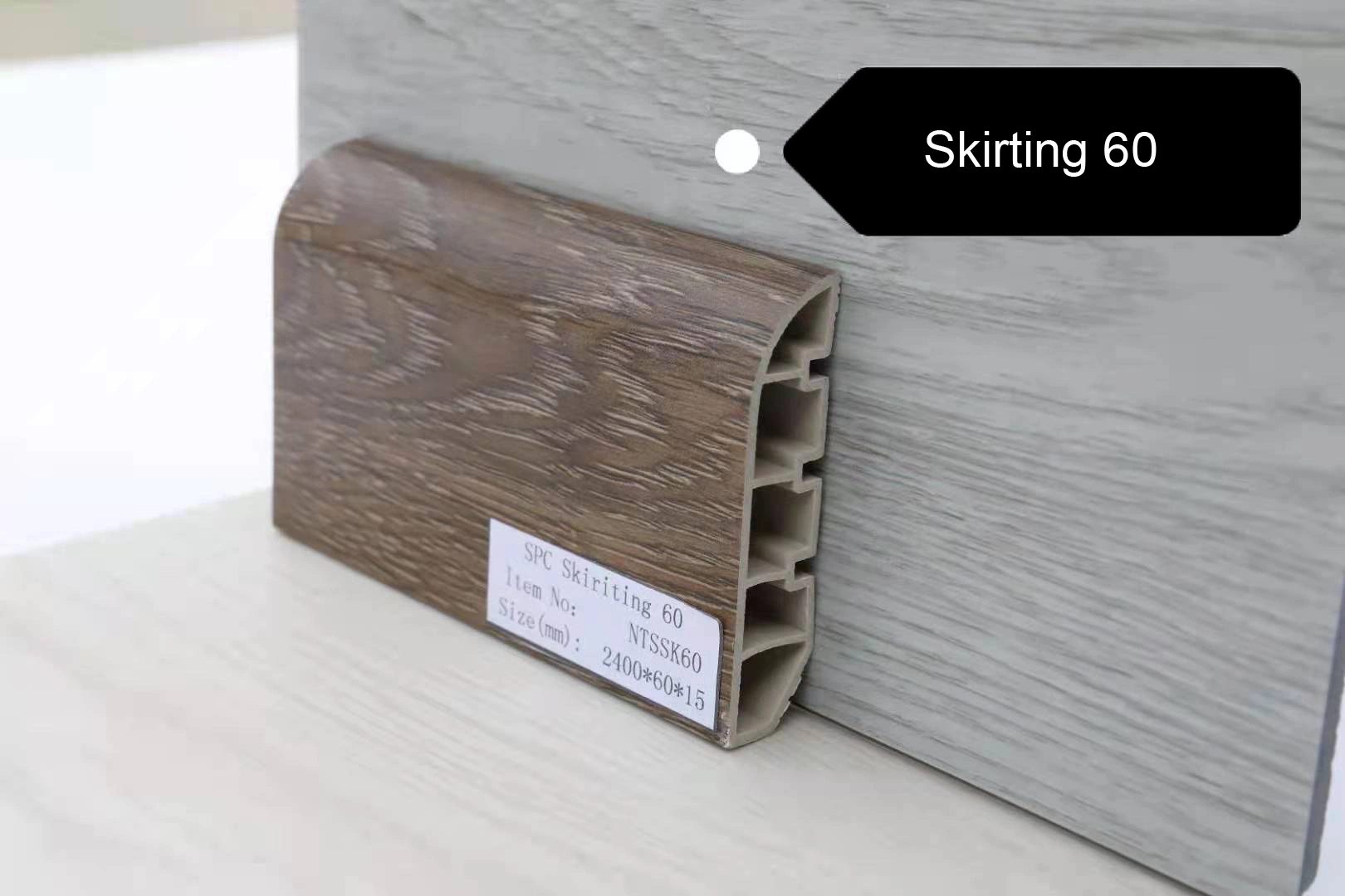 SPC quarto tondo battiscopa SPC pavimenti Accessori baseboard