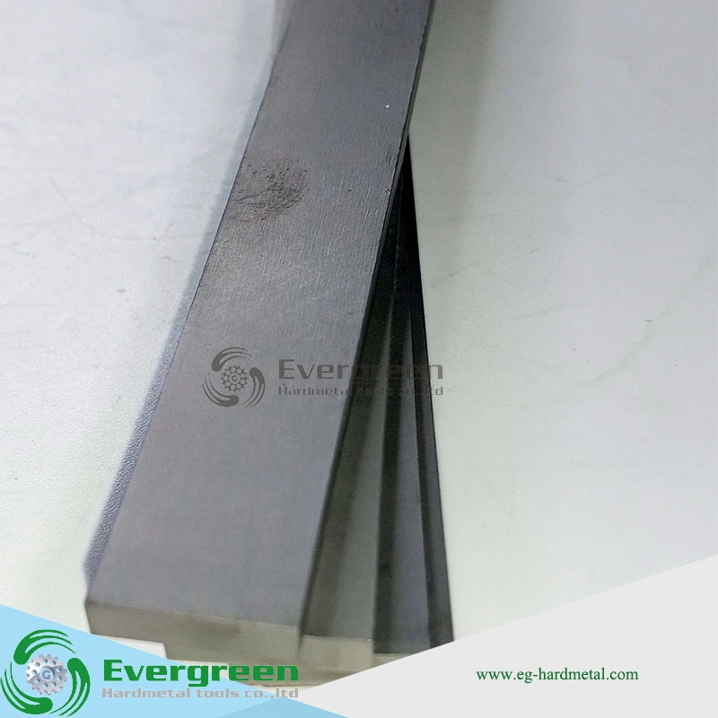 Strisce di carburo di tungsteno solido lama Yg8 K10 Carbide di tungsteno piatto Barra 4X16X270 mm