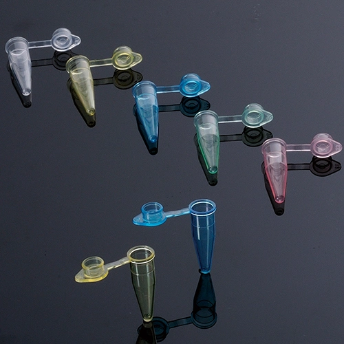 Provette per PCR a parete ultra sottile con tappi a cupola o tappi piatti