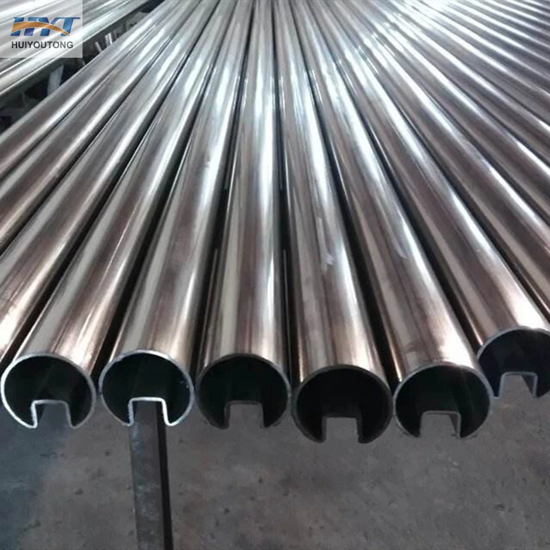 Materiale da costruzione tubo a testa cilindrica semicircolare in acciaio inox