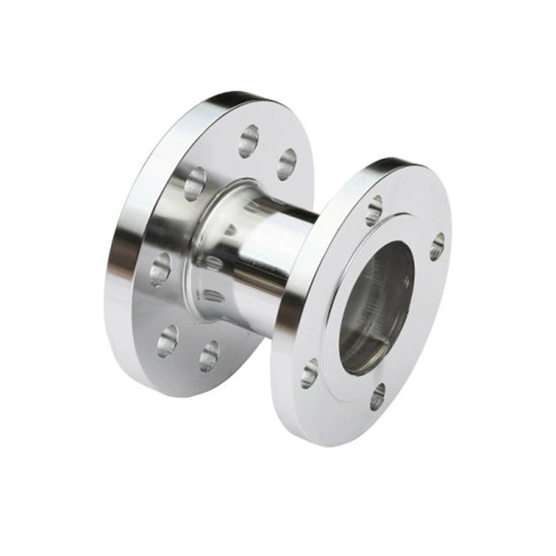 Connettore piatto rotondo SS inox ad alta resistenza per materiali sfusi Flangia di sospensione in acciaio inox DN250