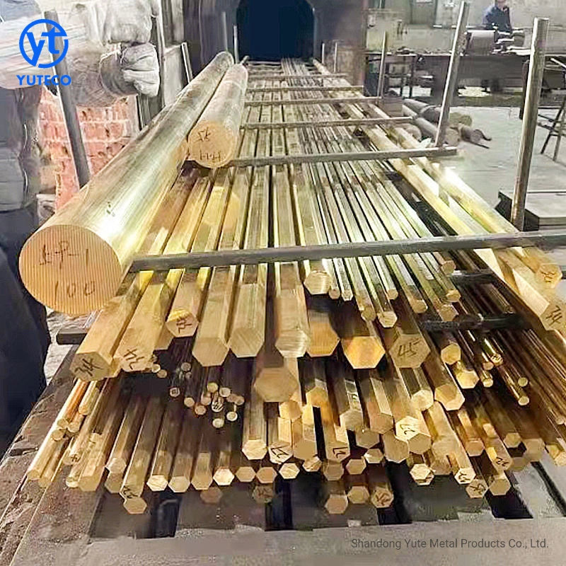 Barra rotonda in ottone resistente alla corrosione standard ASTM/C90700 C93200 C95400 in ottone Asta rotonda