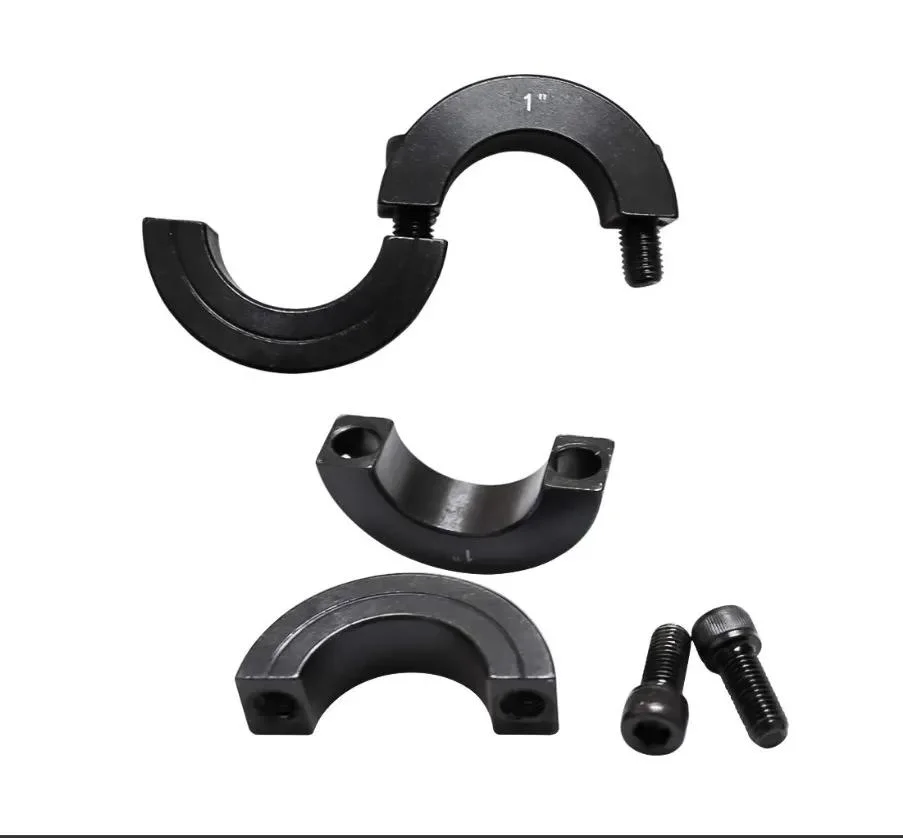 Acciaio placcato in ossido di zinco, acciaio blacked, diametro interno collare doppio albero diviso 16 mm