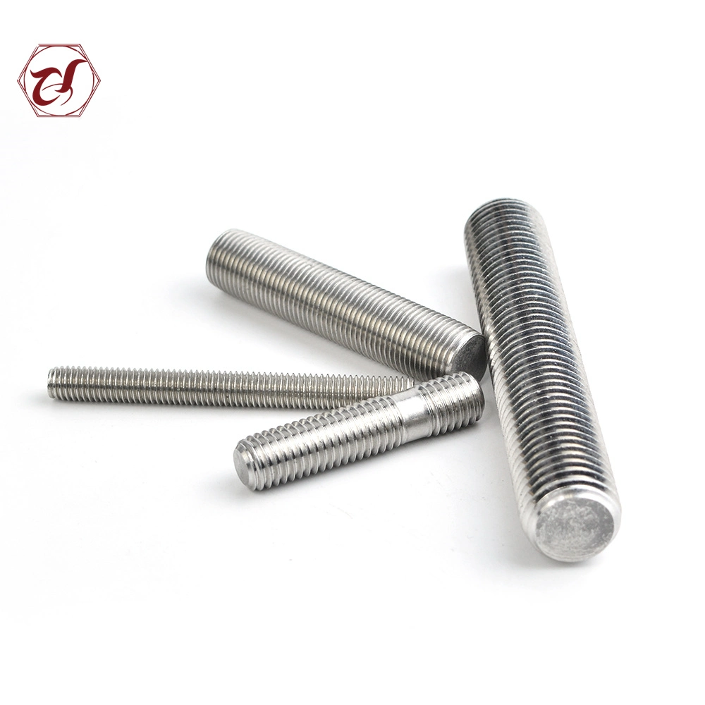 Barra filettata in acciaio inox B8/B8M barra Cl2 DIN975 DIN976 A2 Bulloni a testa tonda A4