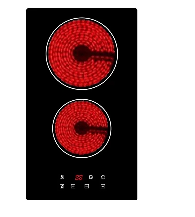 Slide Touch spegnimento automatico piastra da 20 pollici, piano cottura in ceramica