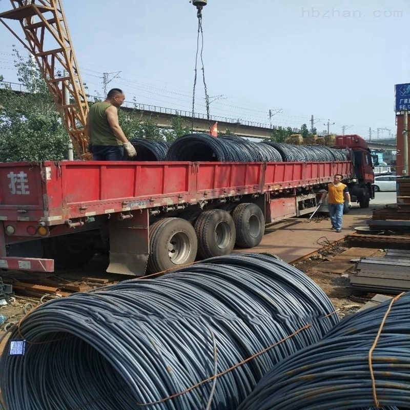 Produzione barra di acciaio strutturale laminata a caldo carbonio materiale da costruzione ferro Asta di filo