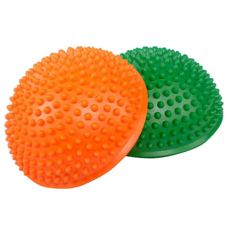 Vendita calda equilibrio allenamento Yoga Fitness muscolo rilassamento semicircolare piede Sfera di massaggio