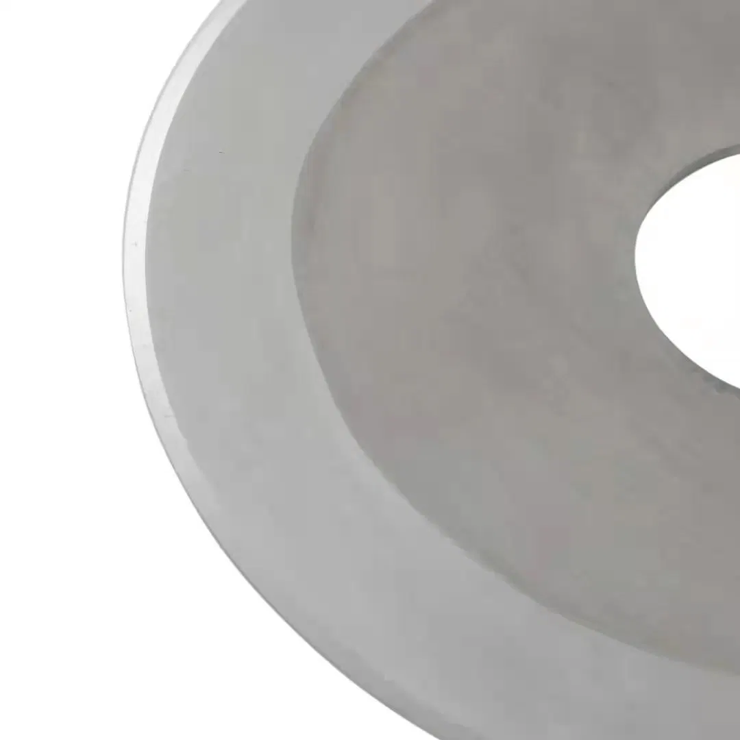 Coltello circolare per il taglio su piastra in acciaio inox personalizzato