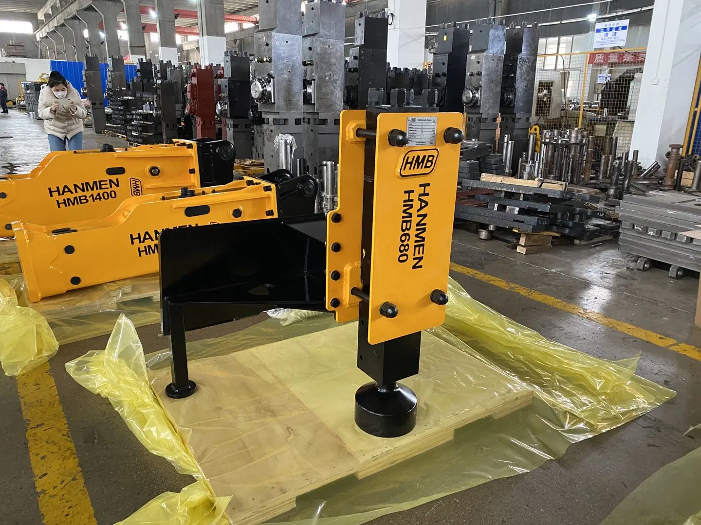 Inseritore per pali recinzione 42CrMo inseritore per pali martello idraulico per pattini Sterzo