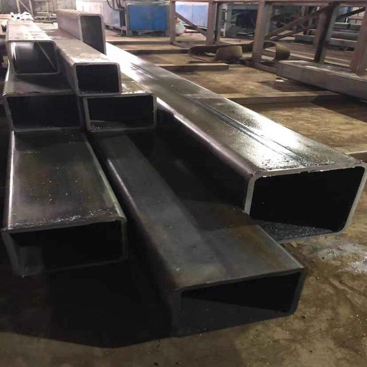 BS 1387 tubo a sezione cava in acciaio dolce 40X40 100X100 Etc ERW tubo in ferro