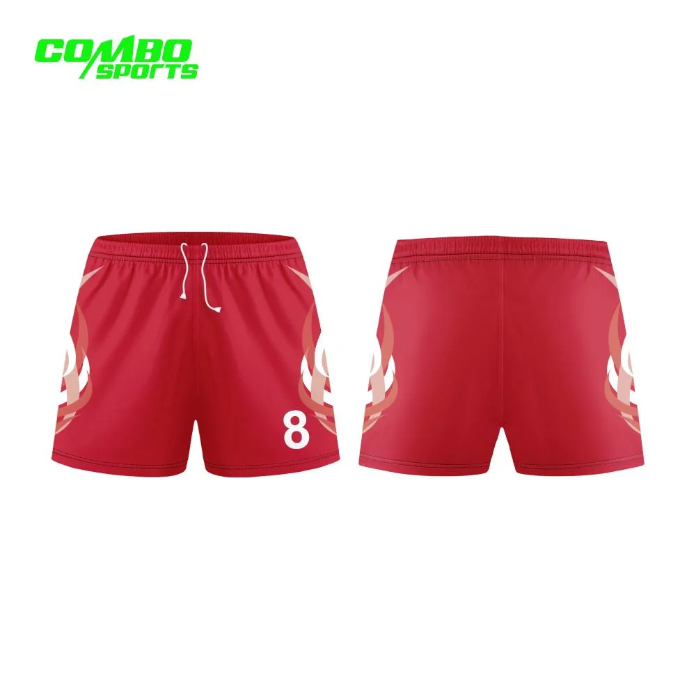 Short personalizzato sublimazione per Calcio Calcio Calcio Calcio Basket Rugby Breve formazione