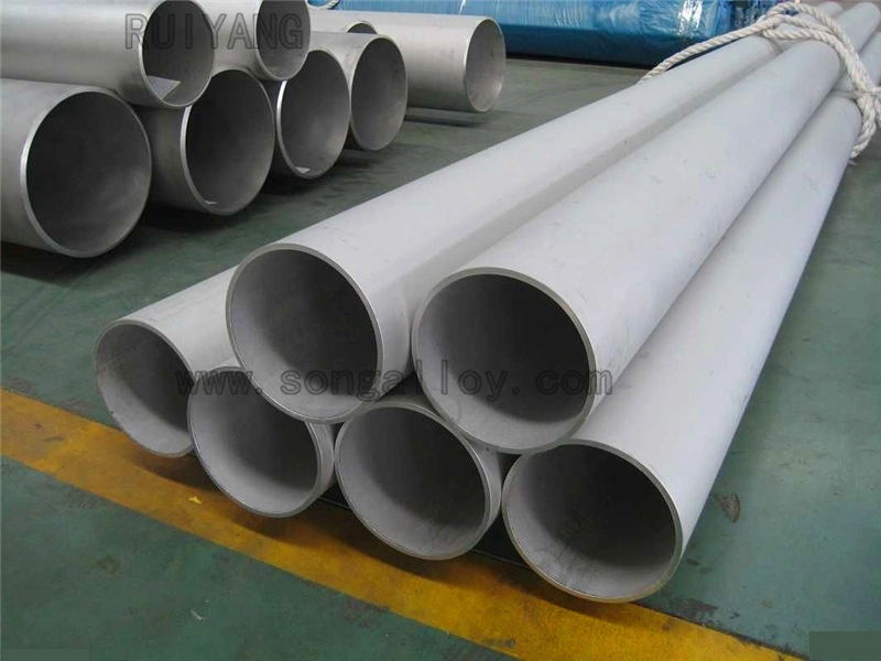 ASTM A312 Tp347 tubi tondi in acciaio inox materiale da costruzione industriale Tubo tubo in vendita