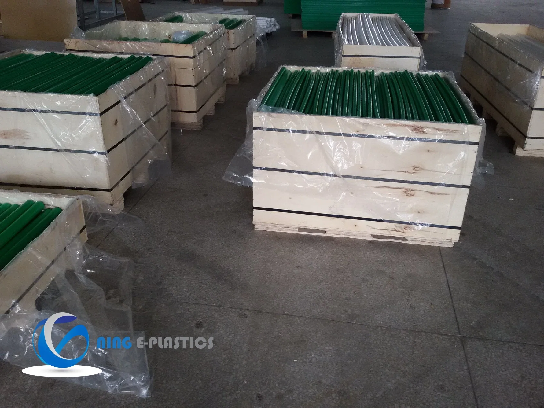 Barra in HDPE in plastica dura barra rotonda in polietilene barra in plastica nera
