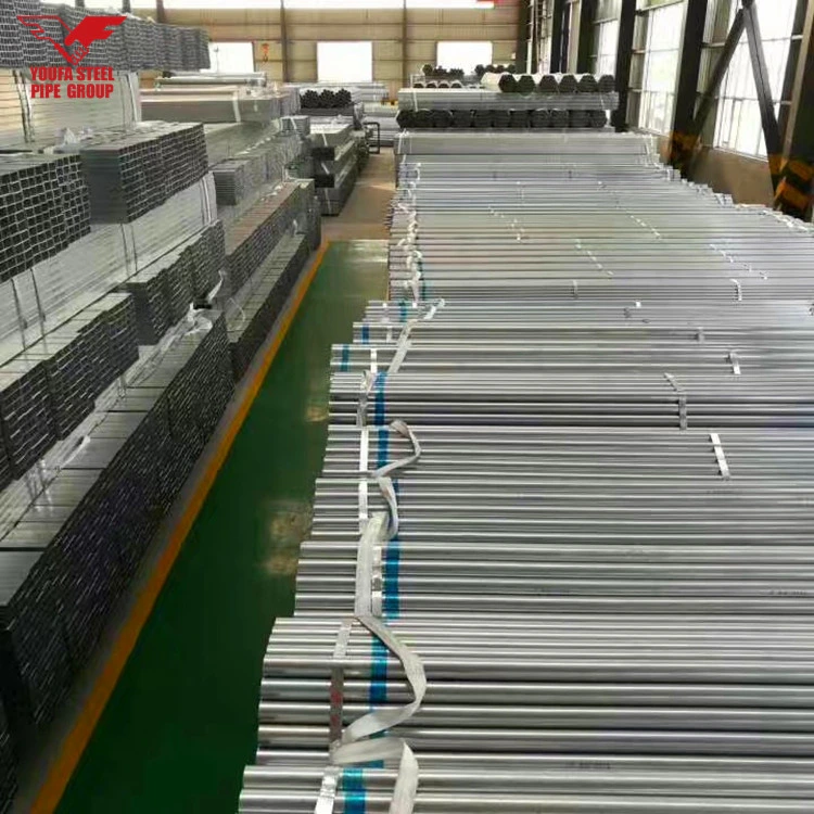 Tubi rotondi in acciaio pre-galvanizzato di Tianjin Youfa Cina