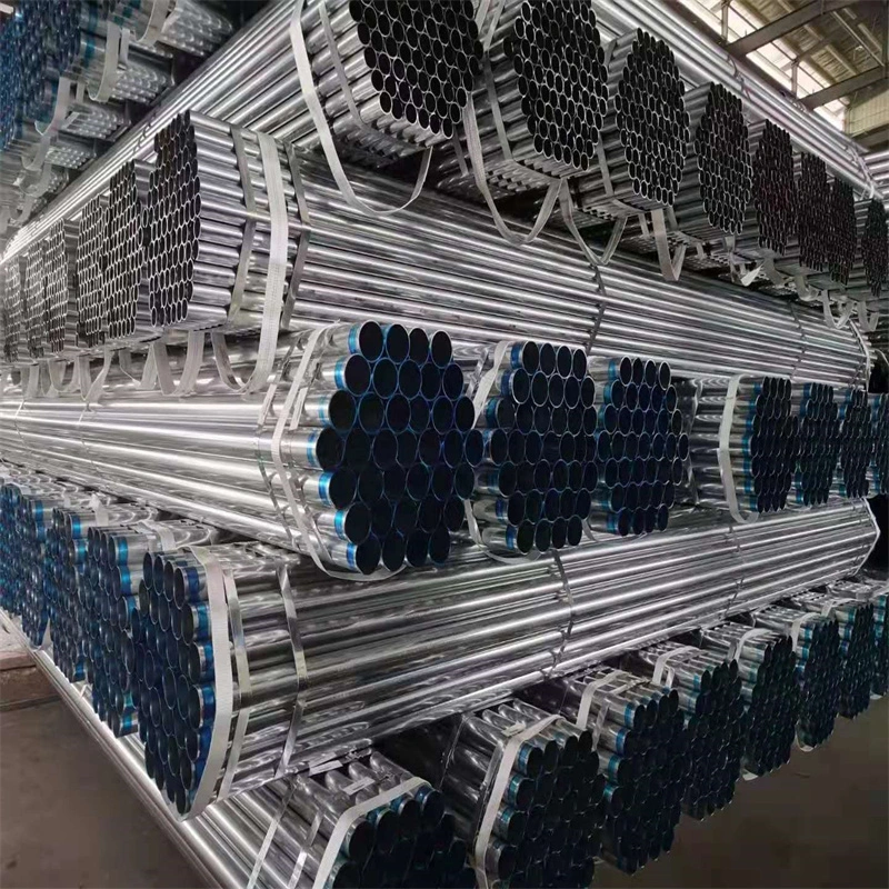 Tianjing Factory BS1139 2 pollice Prezzo tubo acqua caldo immerso Tubo in acciaio rotondo zincato