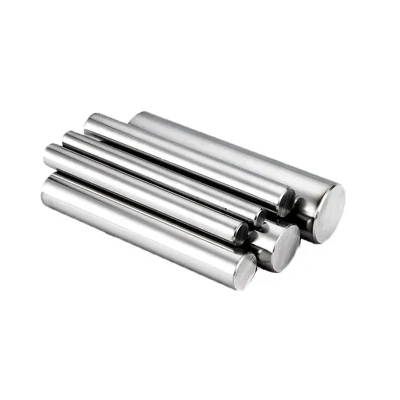  Ss201 202 316L 316ti Черный Холодный нарисованный 50-60мм Яркий мягкий Металлический стержень из нержавеющей стали круглый стержень