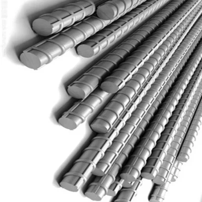 Арматура для строительных материалов, армированная конструкционными элементами, горячекатаная ребристая сталь, рифленая Стержни для строительно-железорудного деформированного стального арматурного бруса