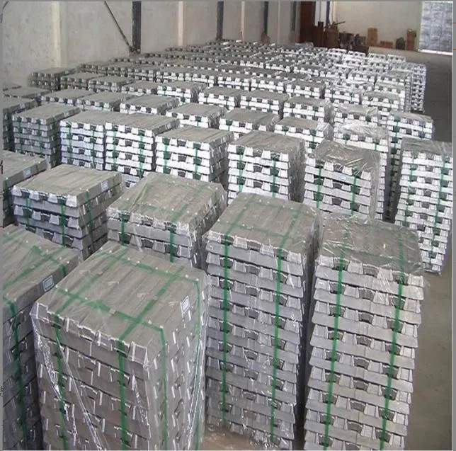 Aluminium Ingot High Quality 99.99% High Content Made in China