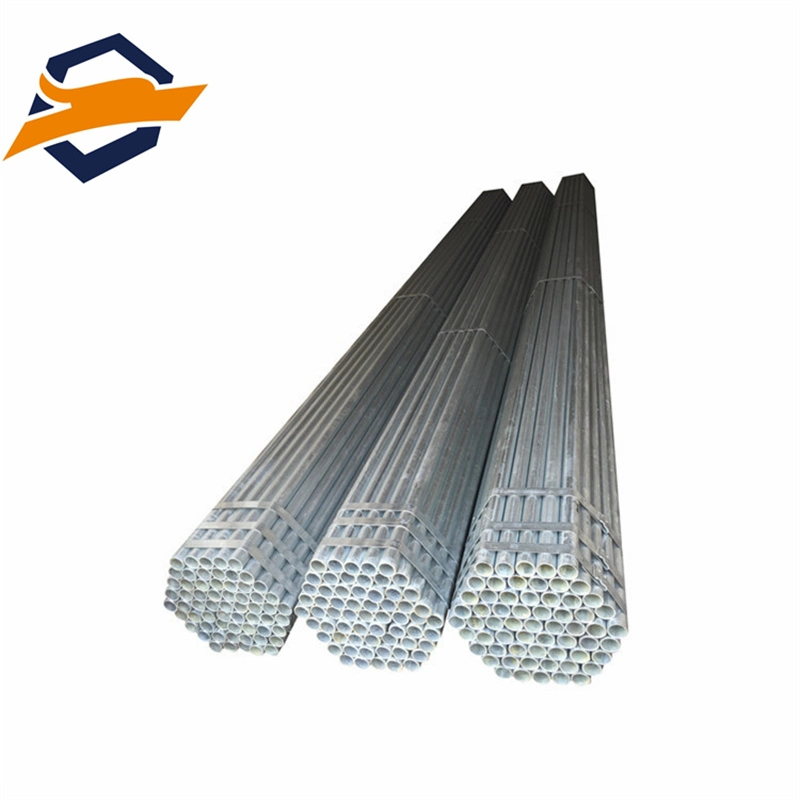 Large Discounts Supply Carbon Steel Pipe Sch40 ASTM A53 Gr. B Hot DIP Galvanized Round Steel Pipe /Ms Gi Pipe Mild Steel Welded/Seamless Galvanized Tube