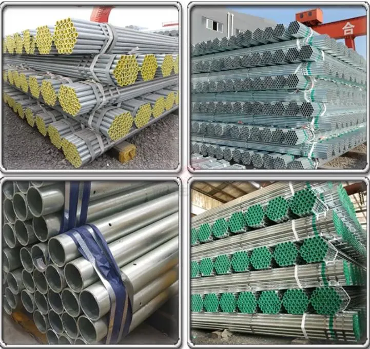 Large Discounts Supply Carbon Steel Pipe Sch40 ASTM A53 Gr. B Hot DIP Galvanized Round Steel Pipe /Ms Gi Pipe Mild Steel Welded/Seamless Galvanized Tube