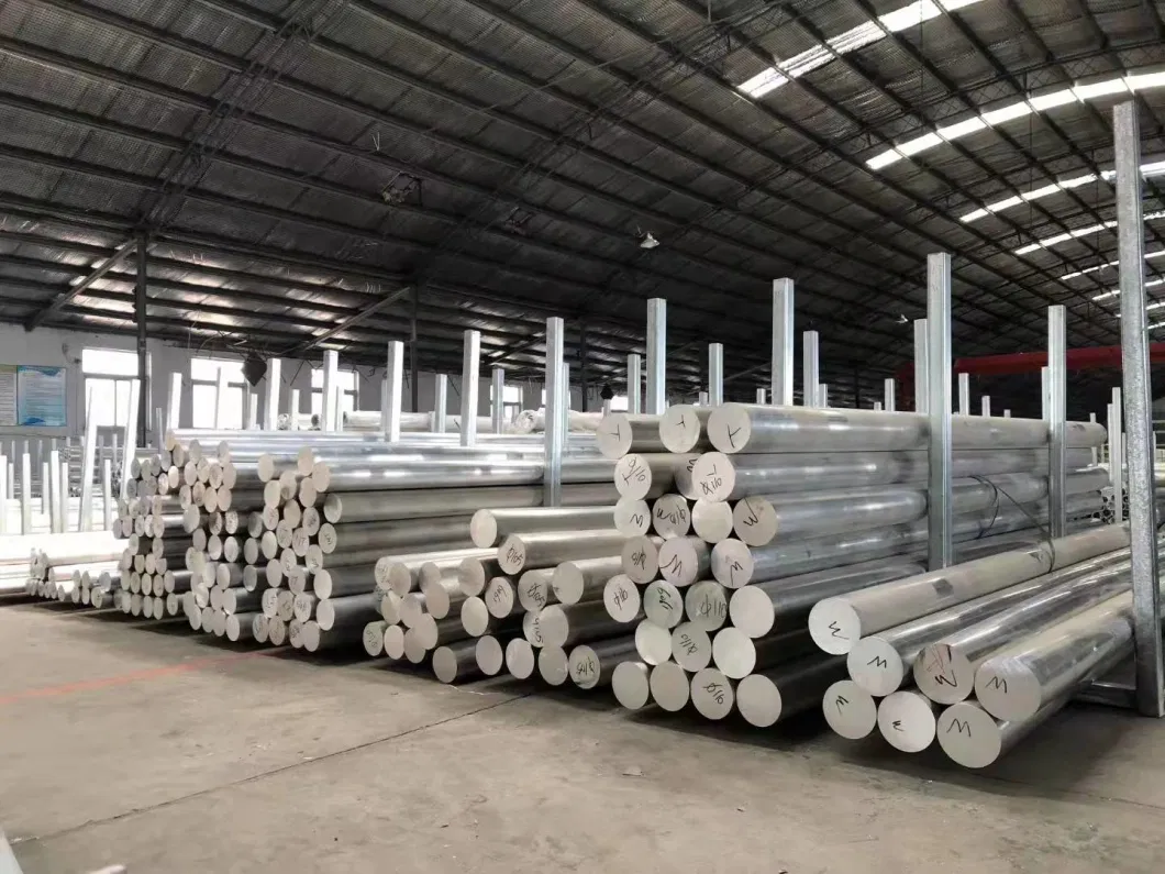 Round Bar Aluminum Rod Price 5083 6061t6 Extruded Aluminium Metal Rods From China Supplier