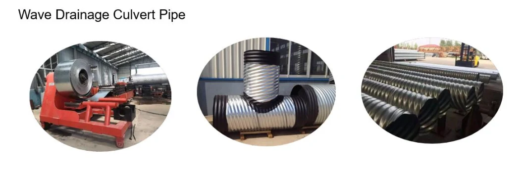 Nestable Semicircular Corrugated Metal Pipe