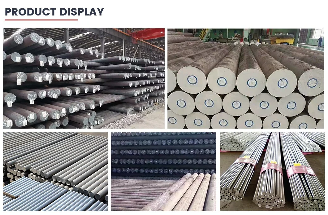 Hot Rolled Wear Resistance AISI 4140 4340 Carbon Steel Round Bar /Round Steel/Mild Steel Rods with Customized Large Diameter 100mm