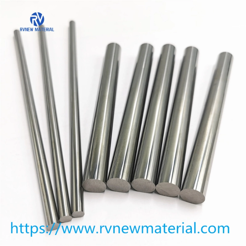 Co12% Solid Tungsten Carbide Rods Polishing Round Bar Carbide Blank for Cutting Tool