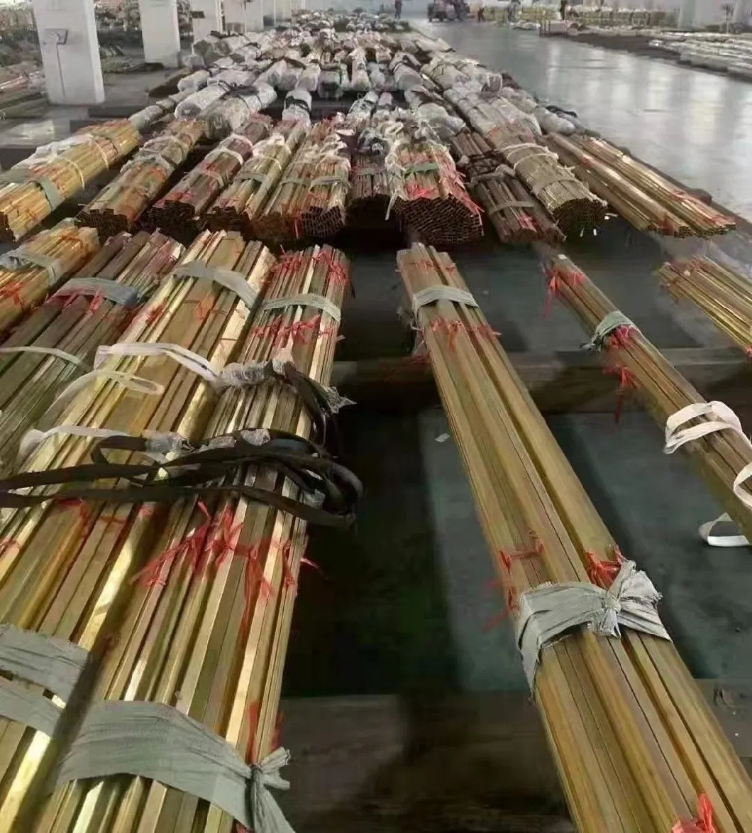 Brass Rod T27300 T27600 T28200 Low Lead Environmental Protection Brass Solid Round Rod Free Cutting Copper Rod