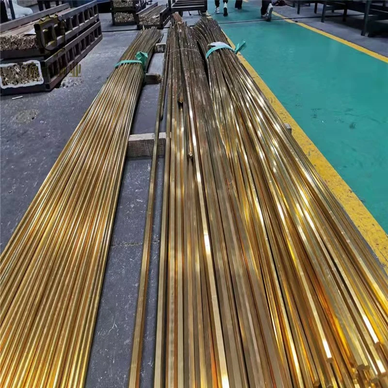 Brass Rod T27300 T27600 T28200 Low Lead Environmental Protection Brass Solid Round Rod Free Cutting Copper Rod