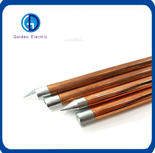 Copper Internal Threaded Grounding Rods Earthing Rod