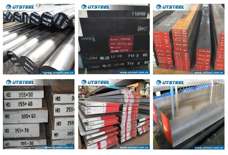 DIN 1.2344/H13/SKD61 Hot Rolled/ Forged Steel Flat Bar with Efs/ESR High Quality Steel Material Hot Rolling Alloy Steel