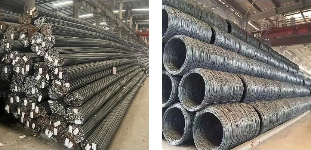 Building Construction Steel Round Bar Corrugated Steel Rebar 6mm 8mm 10mm Round Rod Roll Smooth Surface