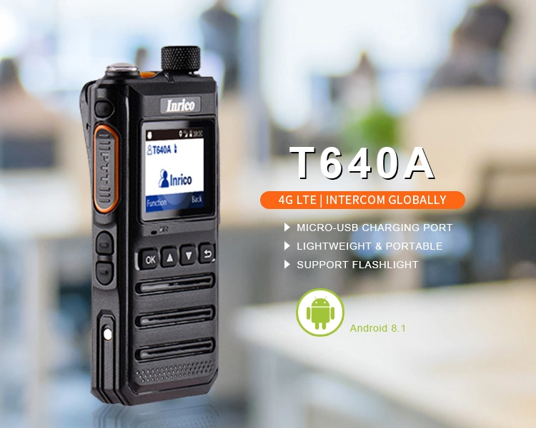 Inrico T640A IP54 Android Radio Walkie Talkie