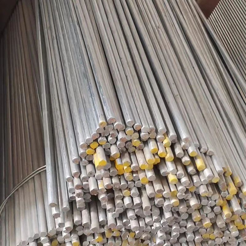 ASTM AISI GB Hot DIP Zinc Coated Metal Round Bar Q235 Galvanized Iron Steel Rod