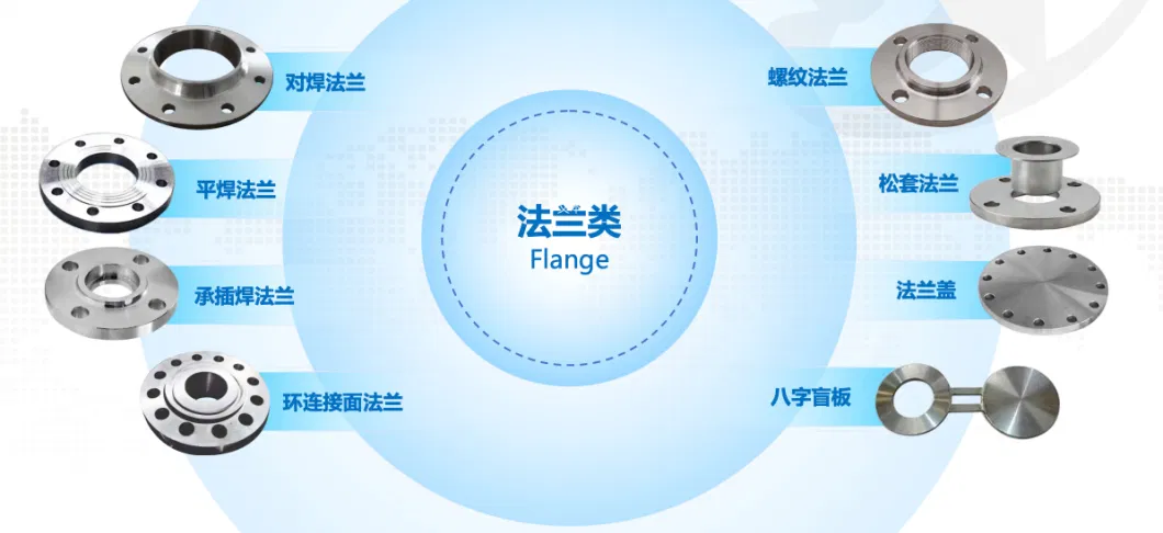 High Precision Metal Welding Stainless Steel Round Flange Pipe Fitting Flange