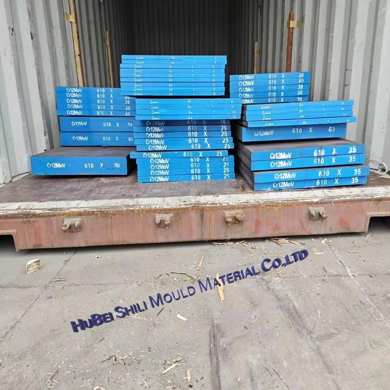 Hot Rolled Alloy Steel Plates / Hot Forged Tool Steel Rounds / in Black /Turning/ Milling 4Cr5MoSiV1/1.2344/H13/SKD61-Ex-Inventory