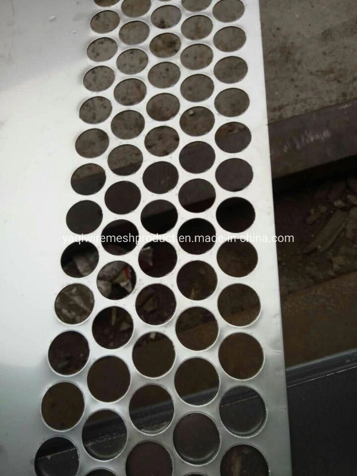 0.8mm 0.9mm 1.0mm Thickness Round Hole Galvanized Steel Perforated Metal Sheet Decorative Perforated Metal Mesh Plate