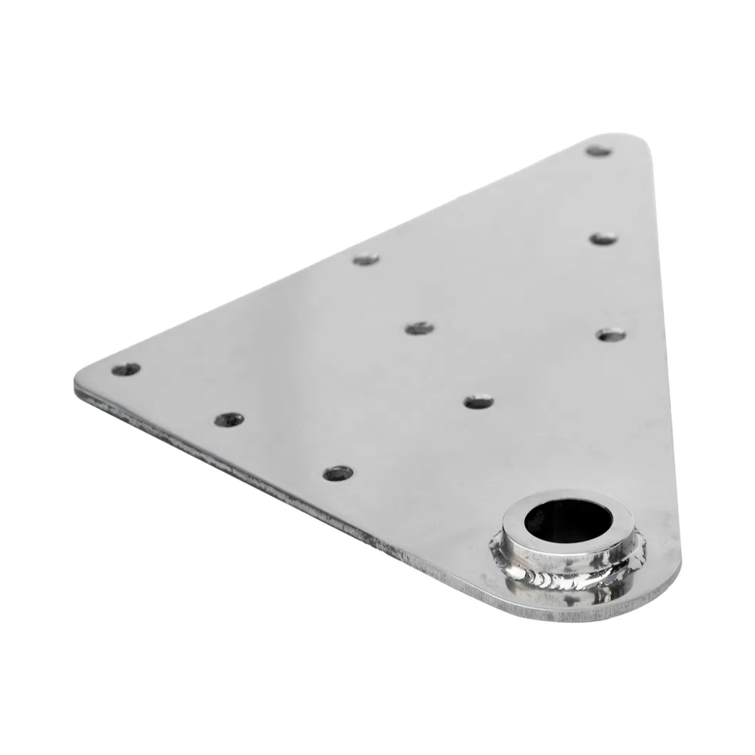 Stainless Steel Handrail Fittings Railing Decoration Cover Round Post Base Plate