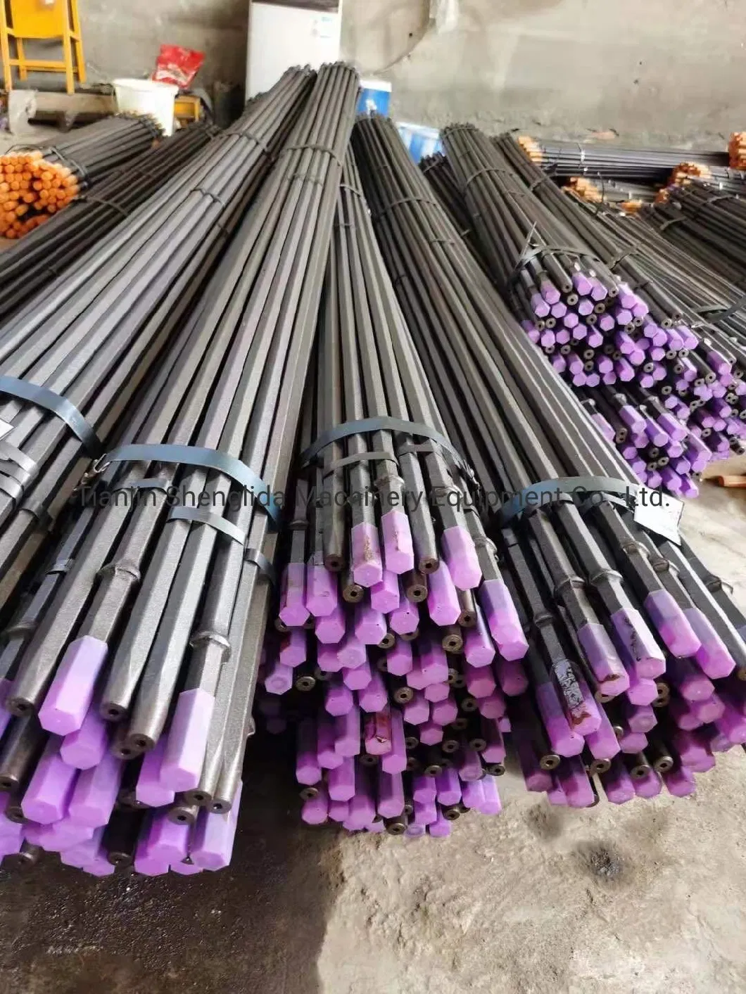 B22 Pneumatic Rock Drill Steel Rod Hollow Drill Steel Rod for Rock Drill